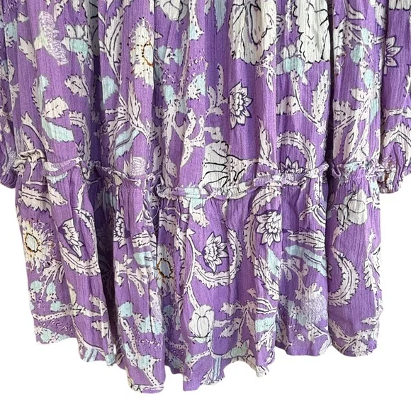 Boho Floral Mini Dress - Picture 5 of 12